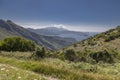 Mountain landscape Cima del Monte near Rio nell Elba, Elba, Tuscany, Italy Royalty Free Stock Photo