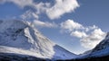 Mountain landscape on a clear sunny day