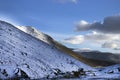 Mountain landscape on a clear sunny day