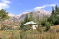 mountain landscape close to Arslanbob, Kyrgyzstan, Central Asia