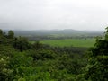 mountain landscape with clouds, morning in the mountains, Indian beautiful landscape view, Indian valley over view. Royalty Free Stock Photo