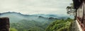 Mountain landscape at dujiangyan