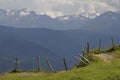 Mountain landscape from the Col d Aspin