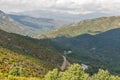 Mountain landscape in Corsica, France Royalty Free Stock Photo
