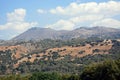 Mountain landscape, Crete. Royalty Free Stock Photo