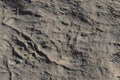 Mountain landscape, desert. Makhtesh Ramon Crater in Negev desert, Israel. Stony desert panoramic view. Unique relief Royalty Free Stock Photo