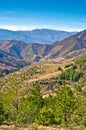 Mountain landscape in early spring, mount Stolovi