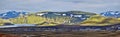 Mountain Landscape of Fridland ad Fjallabaki Natural park seen from Landmannalaugar valley in Highlands of Iceland