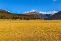 Mountain landscape in Glenorchy, New Zealand Royalty Free Stock Photo