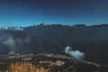 Mountain landscape in gorky gorod