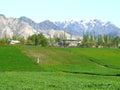 Mountain landscape in Hissar valley Royalty Free Stock Photo