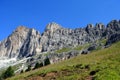 Mountain landscape, italian alps Dolomiti Royalty Free Stock Photo