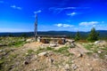 Mountain landscape - izera or jizera mountains viewpoint