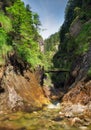 Mountain landscape in the Juranova dolina - valley in The Western Tatras, the Tatra National Park, Slovakia, Europe Royalty Free Stock Photo