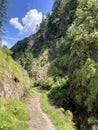 Mountain landscape in the Juranova dolina - valley in The Western Tatras, the Tatra National Park, Slovakia, Europe Royalty Free Stock Photo