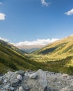 Mountain landscape. Karachay-Cherkessia, Russia