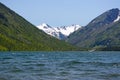 Mountain landscape with lake in Altai, Russia Royalty Free Stock Photo