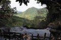 mountain landscape luang prabang in Lao