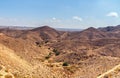Mountain Landscape in Matmata, Tunisia Royalty Free Stock Photo