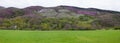 Mountain landscape with meadows and Varied Vegetation