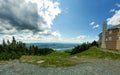 Mountain landscape in Mont Tremblant, Quebec, Canada Royalty Free Stock Photo