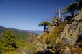 Mountain landscape at morning, Royalty Free Stock Photo