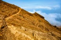 Mountain landscape near Pico da Cruz, Santo Antao Island, Cape Verde, Cabo Verde, Africa Royalty Free Stock Photo
