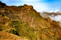 Mountain landscape near Pico da Cruz, Santo Antao Island, Cape Verde, Cabo Verde, Africa Royalty Free Stock Photo