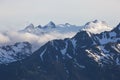 Hurricane Ridge Landscape in Olympic National Park Royalty Free Stock Photo