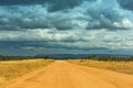 Mountain landscape on the Omaruru River in the Erongo Region of central Namibia Royalty Free Stock Photo