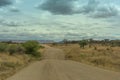 Mountain landscape on the Omaruru River in the Erongo Region of central Namibia Royalty Free Stock Photo