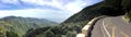 Mountain landscape panoramic view Royalty Free Stock Photo