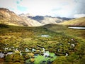 Mountain landscape, Peru Royalty Free Stock Photo