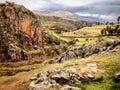 Mountain landscape, Peru Royalty Free Stock Photo