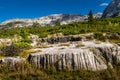 Mountain landscape, Piani Eterni, Dolomiti Bellunesi National Park, Italy Royalty Free Stock Photo