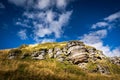 Mountain landscape, Piani Eterni, Dolomiti Bellunesi National Park, Italy Royalty Free Stock Photo