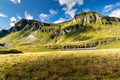 Mountain landscape, Piani Eterni, Dolomiti Bellunesi National Park, Italy Royalty Free Stock Photo