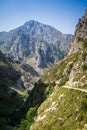 Mountain landscape, Picos de Europa, Asturias, Spain Royalty Free Stock Photo