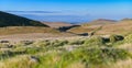 Mountain landscape on the plateau of the Bucegi mountains Royalty Free Stock Photo