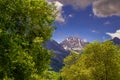 Mountain landscape in the Pyrenees. Royalty Free Stock Photo