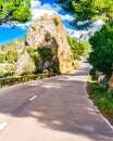 Mountain landscape road in beautiful nature