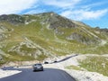 Beautiful mountain road in Romania, Transalpina Royalty Free Stock Photo