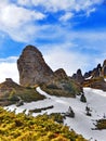 Mountain Landscape in Romania Royalty Free Stock Photo