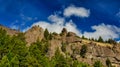 Mountain landscape in San Martin de los Andes, Neuquen, Argentina Royalty Free Stock Photo