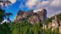 Mountain landscape in San Martin de los Andes, Neuquen, Argentina Royalty Free Stock Photo