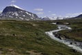 Mountain Landscape in Sarek National Park