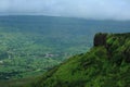 Mountain landscape in the season of monsoon Royalty Free Stock Photo