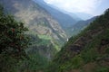 Mountain landscape Solukhumbu, Everest Region, Nepal