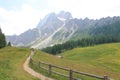 Wonderful landscape in south tyrol Royalty Free Stock Photo