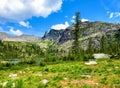 Mountain landscape in Southern Siberia Royalty Free Stock Photo